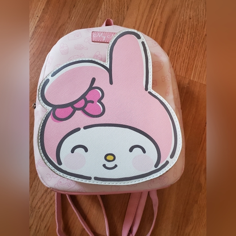 Hot Topic My Melody Pink Kids Backpack - Picture 2 of 8